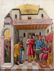Le martyre de Saint Mamante